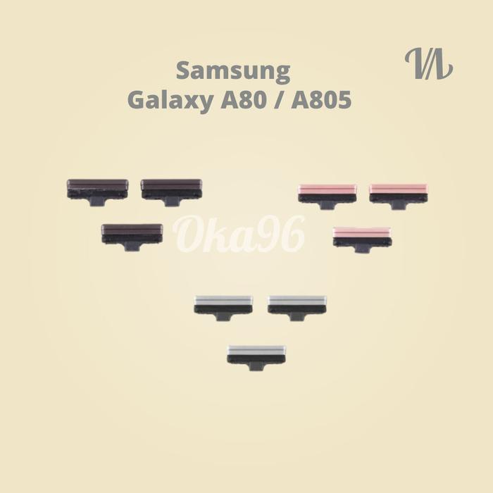 Tombol Power On/Off & Volume Samsung Galaxy A80/A805 – Pengganti Mudah ...