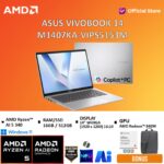 ASUS Vivobook 14 M1407KA: Laptop Andal dengan Ryzen AI 5 untuk Produktivitas Tanpa Batas