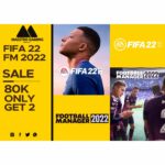 Bundle Spesial FIFA 22 & Football Manager 2022 PC Original – Hanya 80 Ribu!
