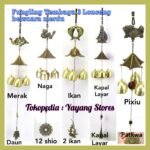 Lonceng Angin Feng Shui Kuningan – Pembawa Energi Positif & Keberuntungan