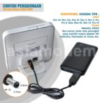 Kabel Powerbank USB to DC 12V untuk Router Modem Orbit Star 2, 3, Pro & Lainnya