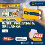 Simcard India, Pakistan, Sri Lanka Plug & Play Big Data By Ezzyconnect | Paket Internet Full Kuota Tanpa Ribet