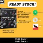 Watch Dogs Legion Ultimate Edition PC Original – Garansi Seumur Hidup & Bonus Game!