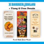 X Banner Promosi Ramadhan untuk Warung dan Kedai Makanan
