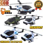 Helikopter Polisi Indonesia Pull Back: Mainan Seru Tanpa Baterai!