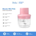 Blender Mini Pink Multifungsi USB: Solusi Praktis untuk Dapur Modern