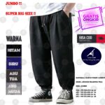Celana Panjang Joger Pria Wanita Termurah Training Olahraga Big Jumbo