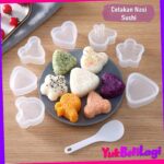 Cetakan Nasi Sushi Bento Onigiri Anti Lengket – Bundling Harga Terbaik!