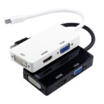 Converter Mini DisplayPort ke HDMI/DVI/VGA untuk MacBook, iMac, dan Surface