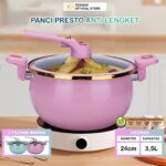 Texania Panci Presto Stainless Steel Anti Lengket | Solusi Memasak Cepat & Sehat