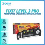 Fixit Level Pro 3: Penggaris Laser, Waterpass, dan Meteran 250cm dalam Satu Genggaman