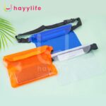 Hayylife Tas Pinggang Transparan Stylish dengan 3 Seal Waterproof u2013 Perlindungan Maksimal untuk Aktivitas Outdoor!