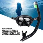 Kacamata Selam Scuba Diving & Snorkeling dengan Lensa Tempered Glass 4.0