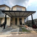 Kanopi Hollo Galvanis Atap Alderon Daubel Terpasang All In