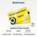Kartu Flazz Gen2 Custom Print: Desain Sendiri, Bisa untuk E-Toll & Transaksi Lainnya
