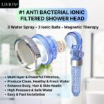Livion+ Shower Head Ion: Solusi Mandi Sehat dan Menyegarkan dengan 5 Tingkat Penyaringan