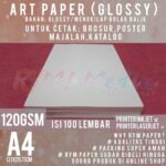 Kertas Art Paper 120 Gsm A4 Premium untuk Cetak Brosur Profesional