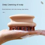 Sikat Pijat Kulit Kepala Silikon untuk Perawatan Rambut Sehat dan Lebih Kuat