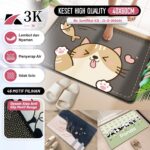 Keset Kamar Mandi Motif Kartun Lucu 40x60cm | Anti Slip & Nyaman