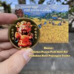 Limited Edition: Koin Fengshui Dewa Rejeki Lancarkan Bisnis & Usaha + Gratis Sticker Panen Padi & Dudukan Original