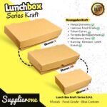 Lunch Box Paper Kraft Premium Isi 50 u2013 Solusi Kemasan Makanan Berkualitas Tinggi