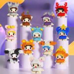 Mainan Mini Brick Karakter Zodiak: Koleksi Unik untuk Pajangan dan Hiburan