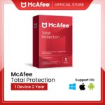 McAfee Total Protection: Perlindungan Komprehensif untuk 1 Perangkat selama 2 Tahun