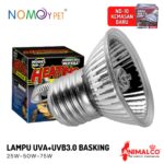 Lampu Halogen UVA UVB Nomoy ND-10: Penghangat dan Sinar Matahari Buatan untuk Reptil Anda