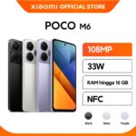Official Xiaomi Poco M6 (8GB+256GB) | Kamera 108MP Pro | Helio G91-Ultra Tangguh | Turbo Charging 33W