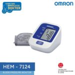 Omron Blood Pressure Monitor HEM-7124: Akurasi Tinggi dan Nyaman untuk Pemantauan Harian