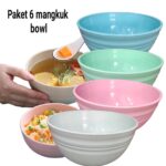 Paket Hemat 6 Mangkuk Bowl Ramah Lingkungan, Anti Pecah & Tahan Panas