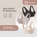 Mooimom Basic Bra Hamil & Menyusui Air Slim: Nyaman Sepanjang Masa Kehamilan hingga Menyusui