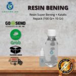 Resin Super Bening 100 Gr + Katalis 10 Ml / Bahan DIY
