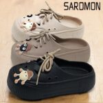 Saromon Sandal Wanita Kekinian: Nyaman Sepanjang Hari dengan Desain Wedges Korea yang Empuk