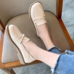 Sepatu Oxford Wanita Flat Shoes Hitam – Stylish & Nyaman Sepanjang Hari!