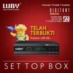 Set Top Box TV Analog ke Digital Luby Receiver DVB-T2 02 & 01