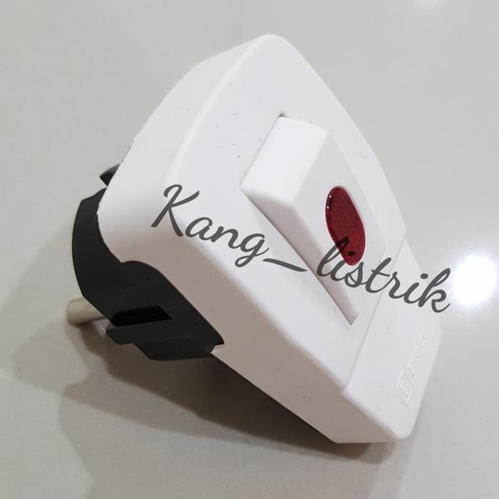 Steker + Saklar Dengan Lampu (on/off) Broco – Kualitas Terjamin, Harga ...