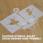 Stencil Custom Sesuai Permintaan: Desain & Ukuran Fleksibel