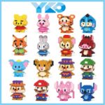 Yko Block Serial DIY: Susun Blok Bangunan Mini Kartun Nano Block untuk Anak