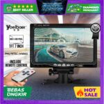 Yoelbaer Layar Monitor Mobil TFT LCD 4.3/5/7/9 Inch Kualitas Gambar Jernih Support Kamera Parkir