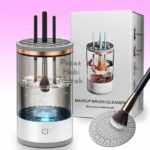 Alat Pembersih Kuas Makeup Praktis dan Cepat dengan Mesin 7000 RPM – Termasuk Mat dan Panduan