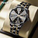 POSHI PS983: Jam Tangan Pria Original dengan Desain Elegan dan Ketepatan Waktu Terjamin