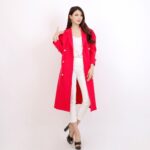 5362 # New Long Coat Blazer Wanita Scuba Premium – Elegan & Nyaman untuk Segala Musim