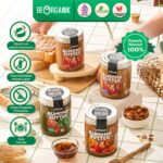 Beorganik Roasted Almond Butter / Selai Almond 260gr (Unsweetened, Gluten Free, Vegan)