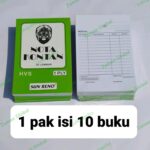 Buku Nota Kontan Kecil 1 Ply HVS Sun Reno