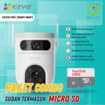 Ezviz H9c Dual-Lens 3K (5MP+5MP) Smart Home Wi-Fi Pan Tilt IP Camera