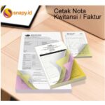 Cetak Nota / Kuitansi / Faktur Berkualitas dengan Harga Diskon