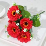 Buket Bunga Gerbera Jumbo 30cm untuk Dekorasi yang Mewah dan Cerah