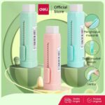 Deli Sliding Eraser 71145: Penghapus Mekanik Masa Kini, Warna Lucu & Anti Serpihan