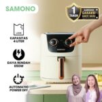 Samono 650 Watt Air Fryer: Goreng Sehat, Tanpa Ribet, Hasil Sempurna